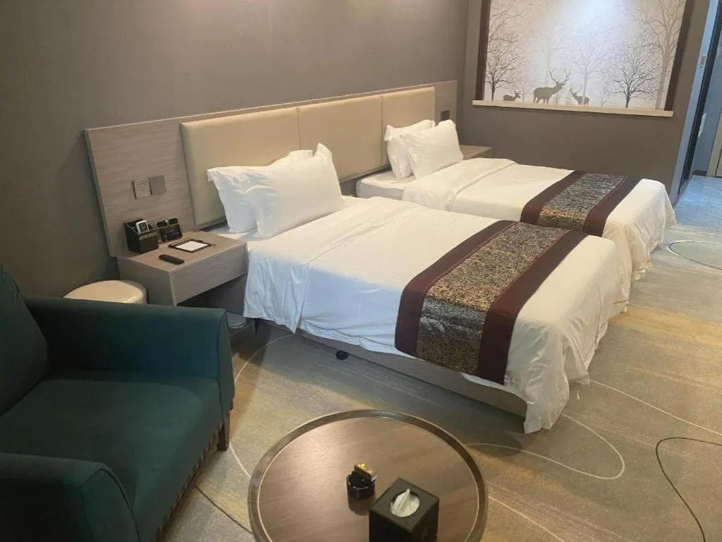Bed in Wuhan Yamao Hengsheng Hotel