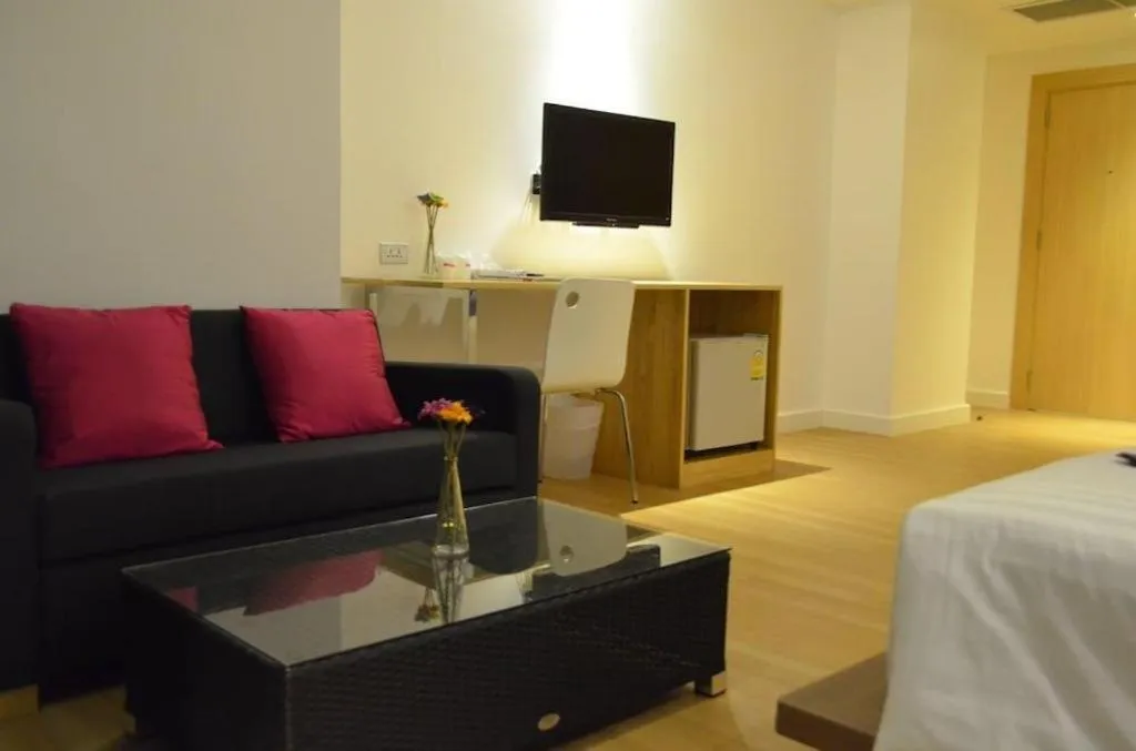 Bed in The Scenery City Hotel