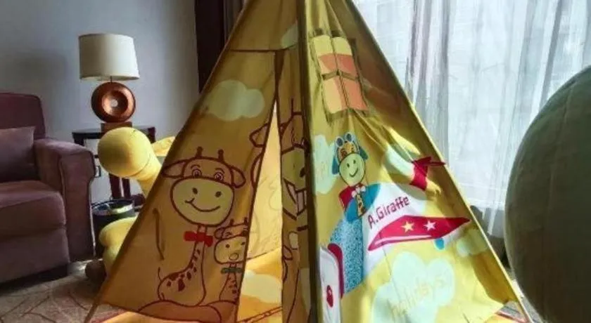 Bed in Wuhan Soluxe Hotel