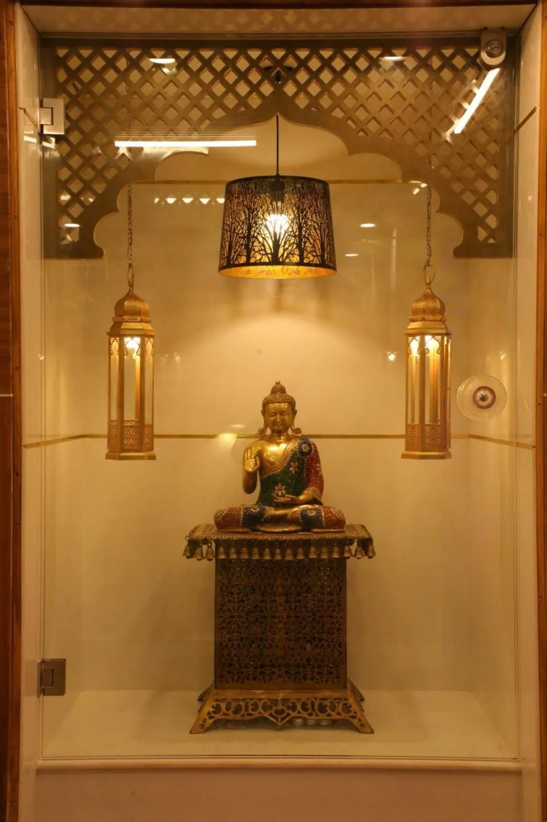 Decorative detail in ANNAI RESIDENCY