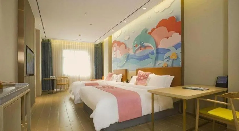 Bed in Quanzhou Binhai Hotel