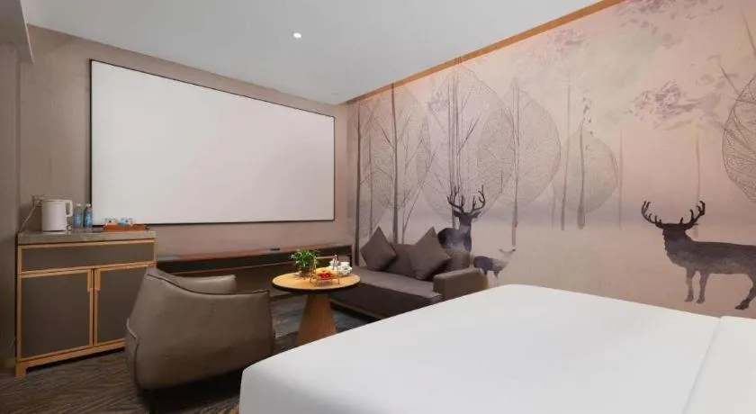 Bed in Quanzhou Binhai Hotel