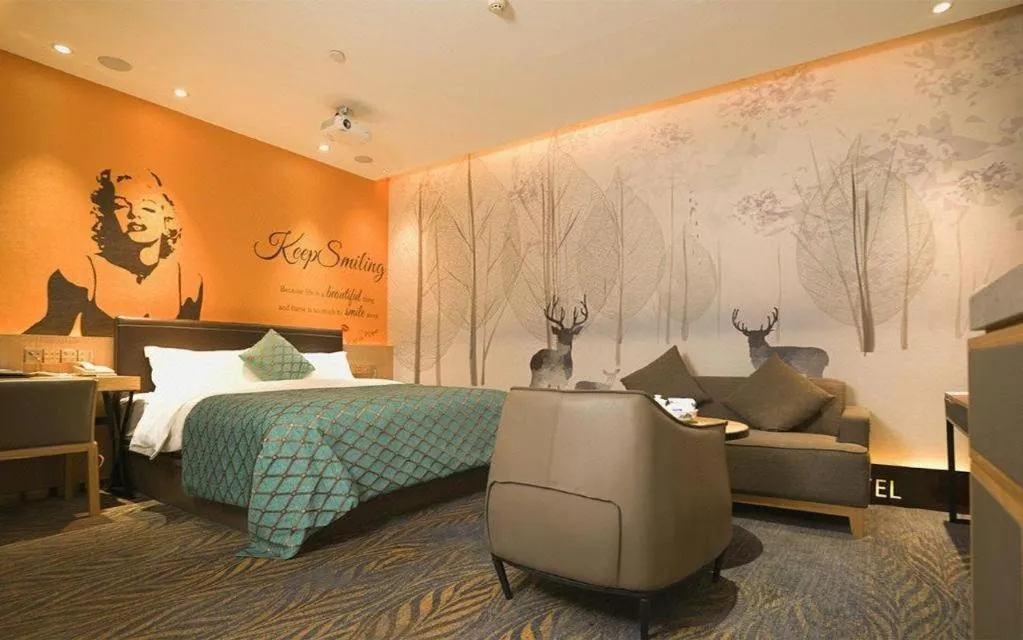 Bed in Quanzhou Binhai Hotel