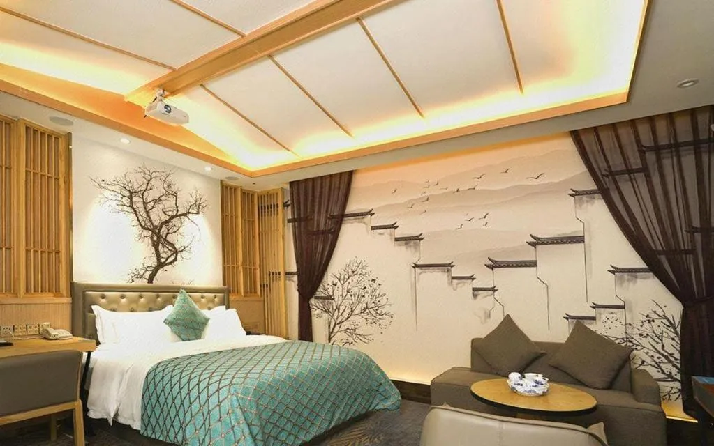 Bed in Quanzhou Binhai Hotel