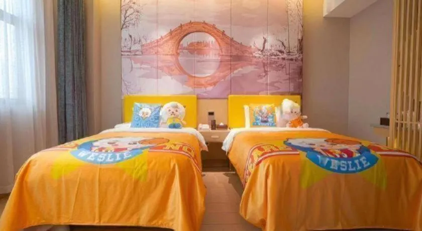 Bed in Quanzhou Binhai Hotel