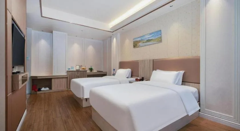 Bed in Quanzhou Binhai Hotel