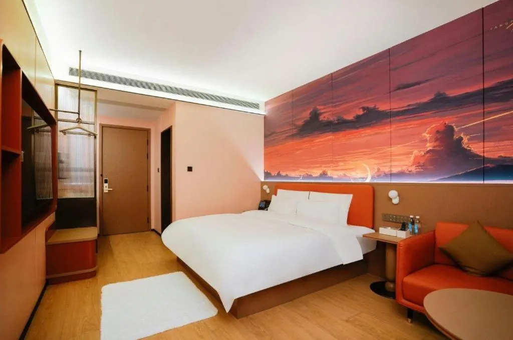 Bed in Quanzhou Binhai Hotel