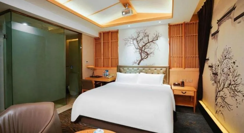 Bed in Quanzhou Binhai Hotel