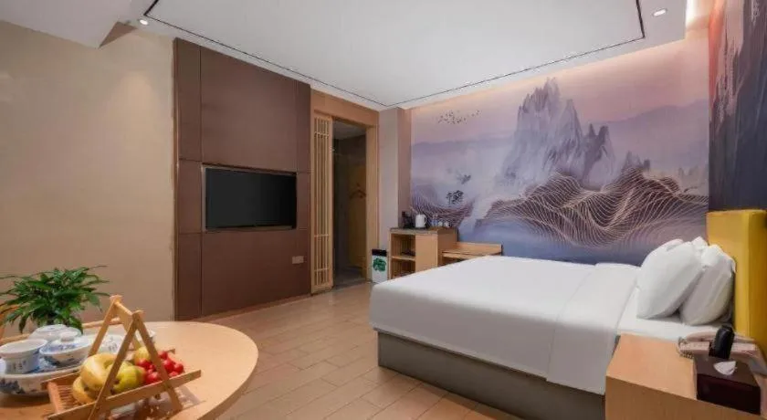 Bed in Quanzhou Binhai Hotel