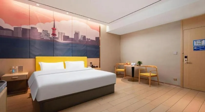 Bed in Quanzhou Binhai Hotel