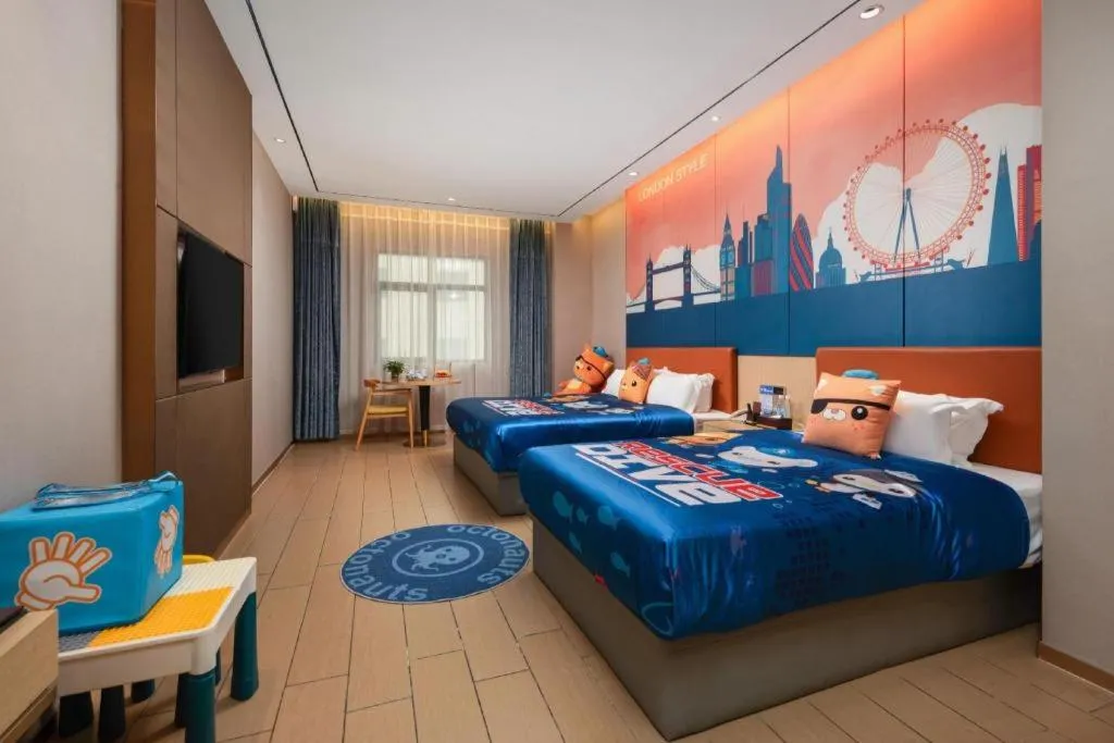 Bed in Quanzhou Binhai Hotel