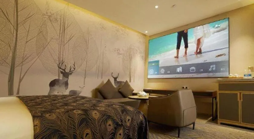 Bed in Quanzhou Binhai Hotel