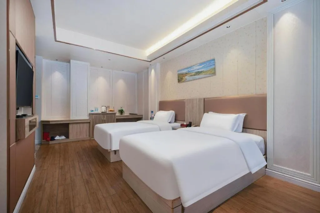 Bed in Quanzhou Binhai Hotel