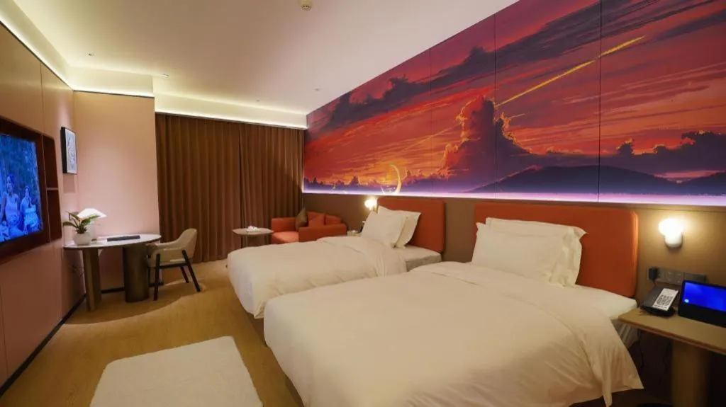 Bed in Quanzhou Binhai Hotel