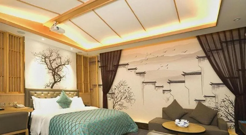 Bed in Quanzhou Binhai Hotel