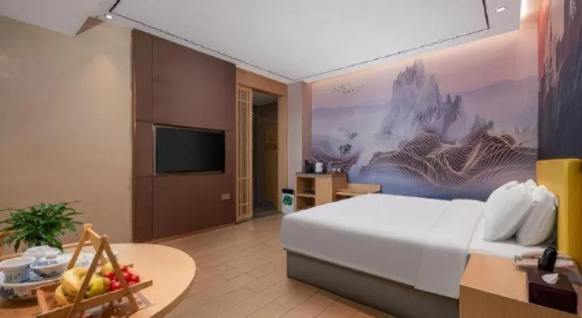Bed in Quanzhou Binhai Hotel