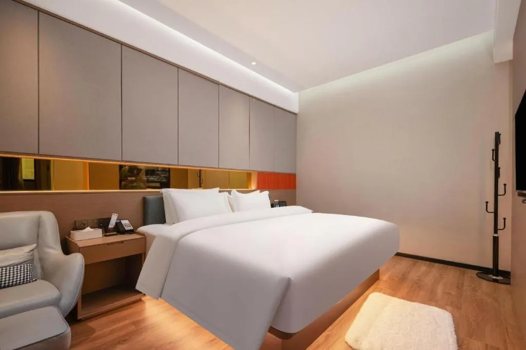 Bed in Quanzhou Binhai Hotel