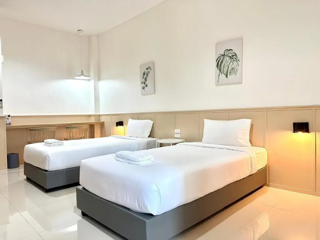 Bed in Grand PL Ville Hotel