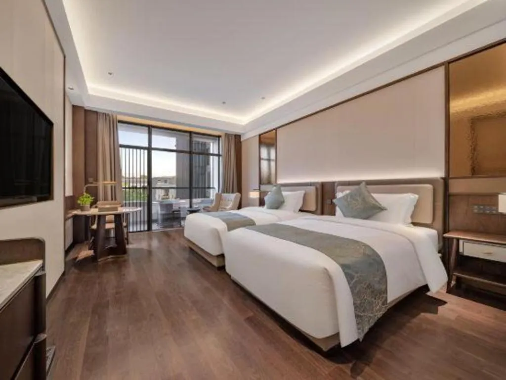Bed in Dongguan Yingbin Hotel