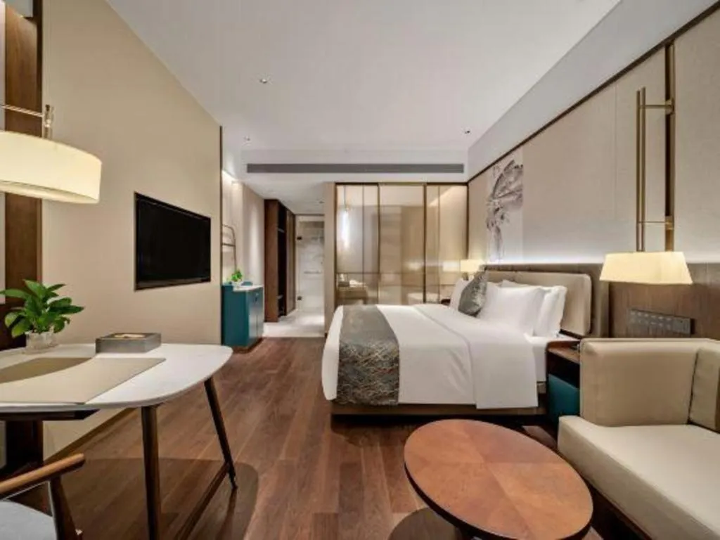 Bed in Dongguan Yingbin Hotel