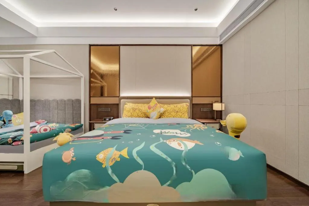 Bed in Dongguan Yingbin Hotel