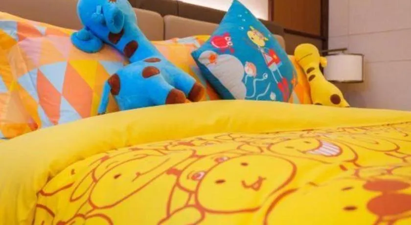 Bed in Dongguan Yingbin Hotel