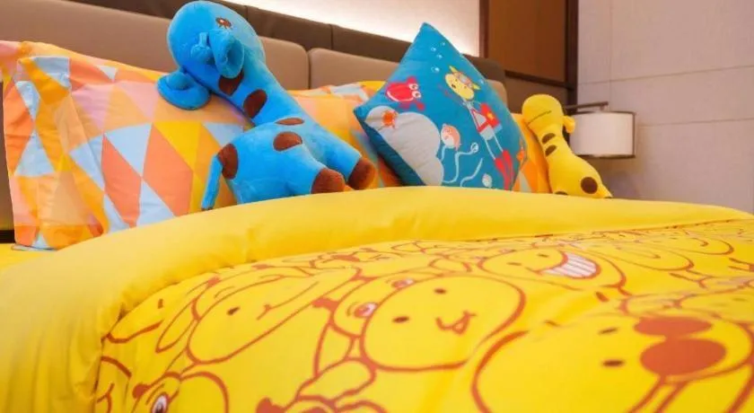 Bed in Dongguan Yingbin Hotel