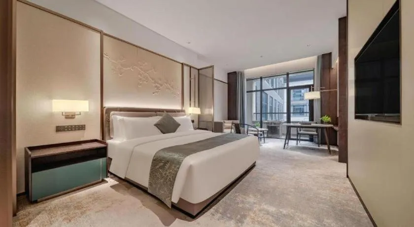 Bed in Dongguan Yingbin Hotel