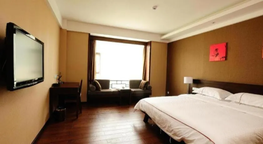 Bed in Lijiang Ziyue Hotel