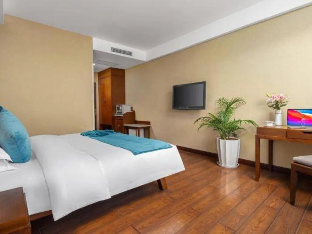 Bed in Lijiang Ziyue Hotel