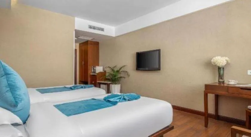 Bed in Lijiang Ziyue Hotel