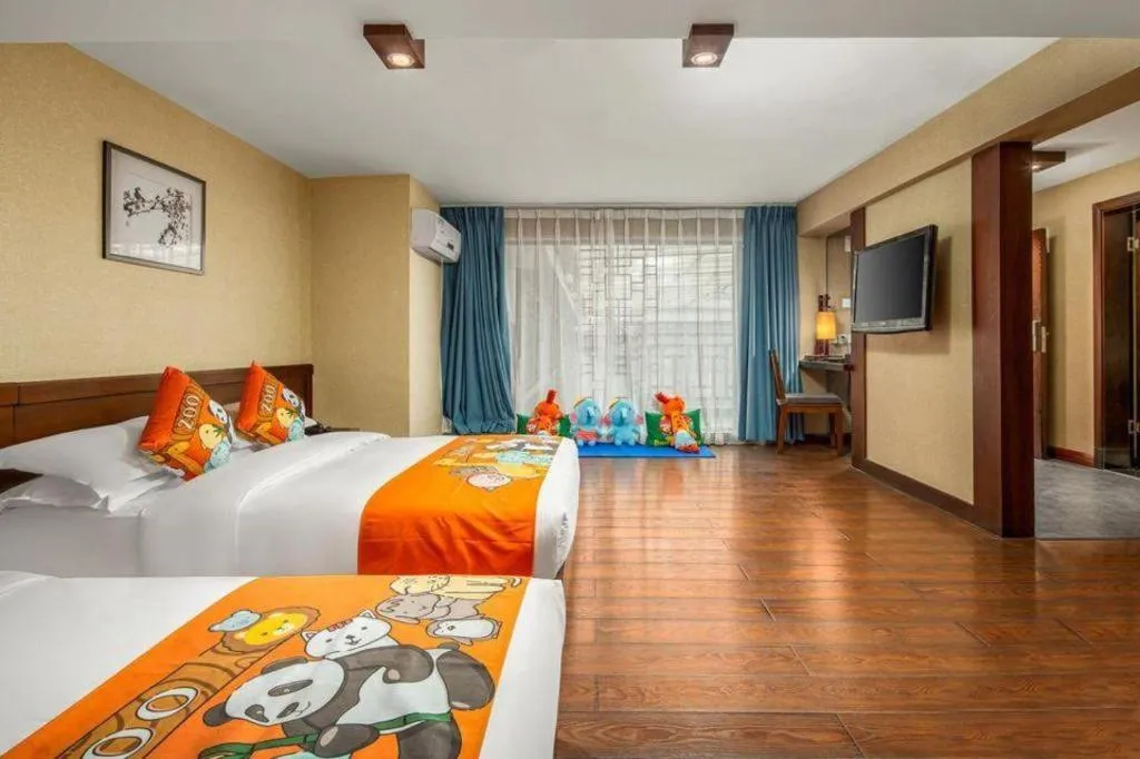 Bed in Lijiang Ziyue Hotel