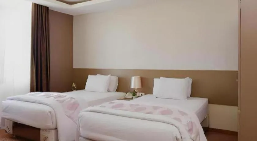 Bed in Hotel Mekkah Banda Aceh