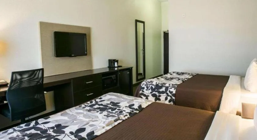 Bed in Sleep Inn & Suites Dripping Springs - Austin Area