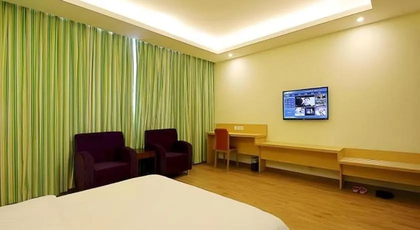 Bed in 7 Days Inn Fucheng Wu Gongci Gaodeng East Street Binjiang Road