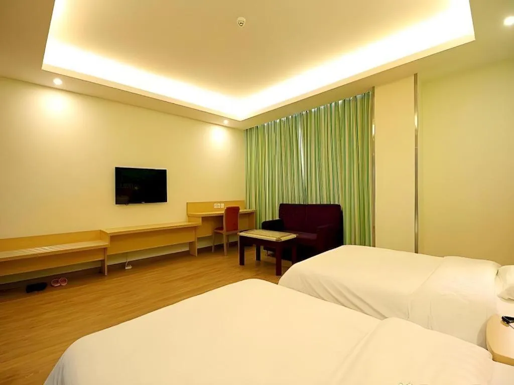 Bed in 7 Days Inn Fucheng Wu Gongci Gaodeng East Street Binjiang Road