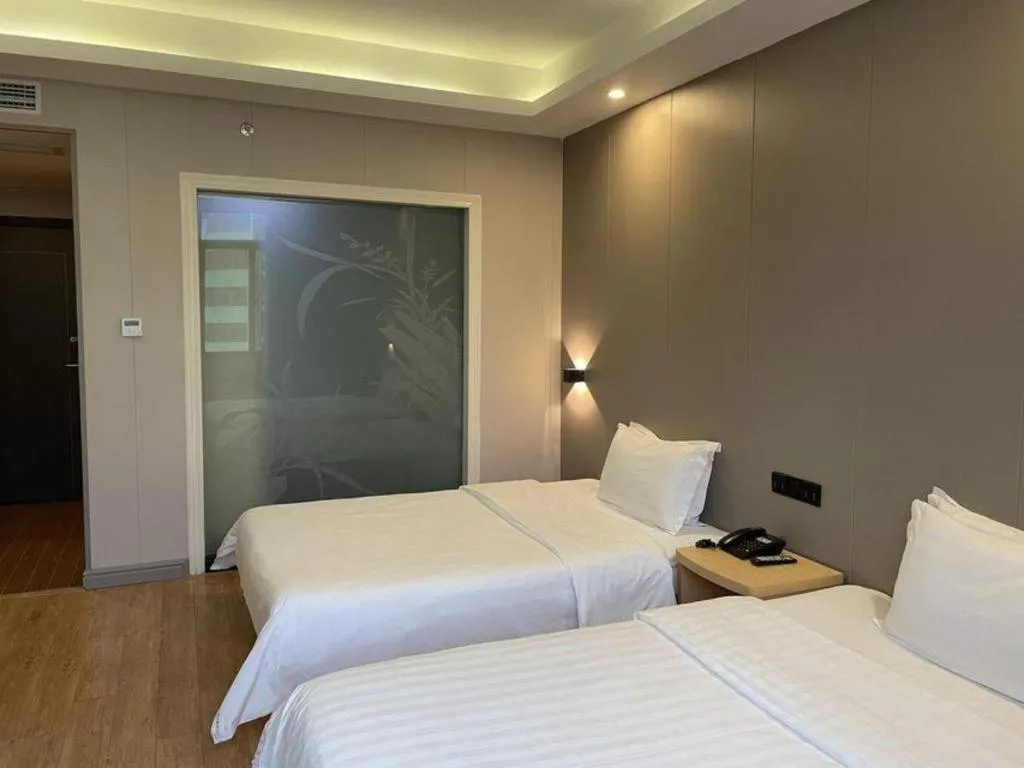 Bed in 7 Days Inn Fucheng Wu Gongci Gaodeng East Street Binjiang Road
