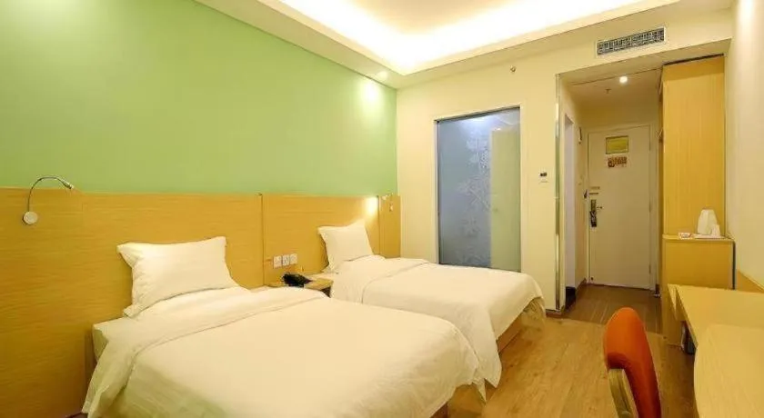 Bed in 7 Days Inn Fucheng Wu Gongci Gaodeng East Street Binjiang Road