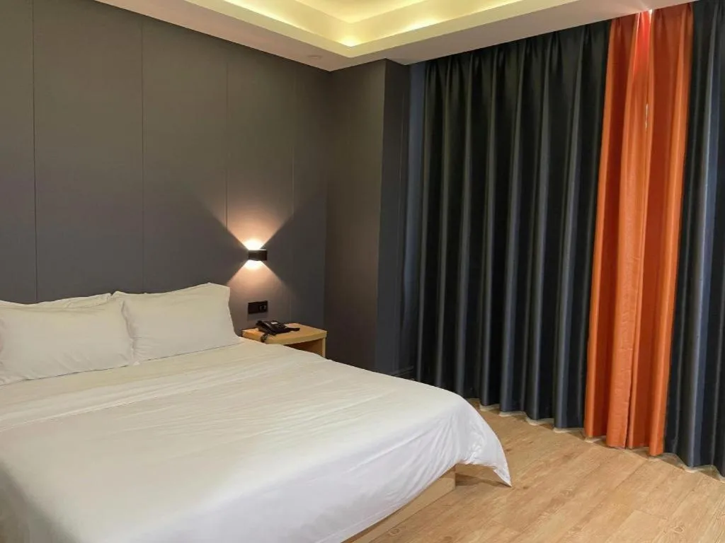 Bed in 7 Days Inn Fucheng Wu Gongci Gaodeng East Street Binjiang Road