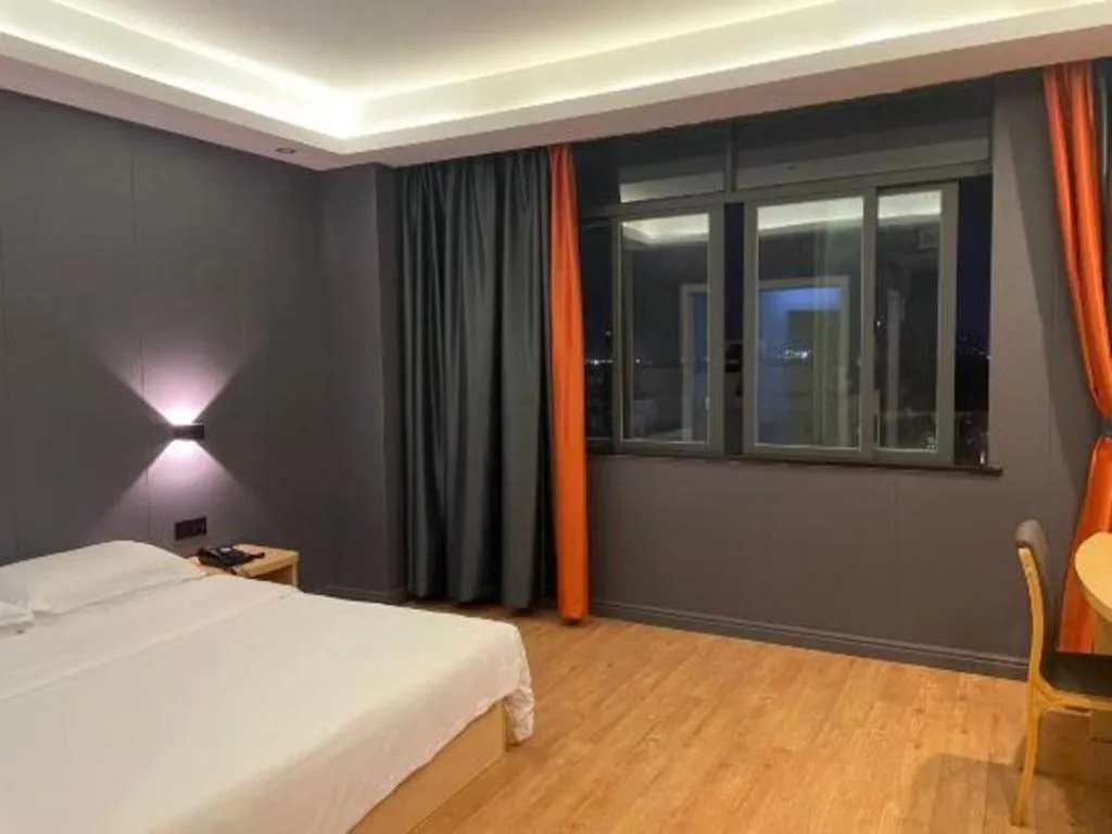 Bed in 7 Days Inn Fucheng Wu Gongci Gaodeng East Street Binjiang Road