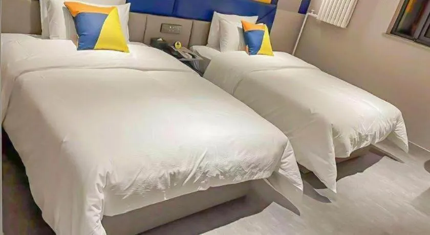 Bed in 7 Days Inn Beijing Tongzhou Universal Studio Linheli Metro Station