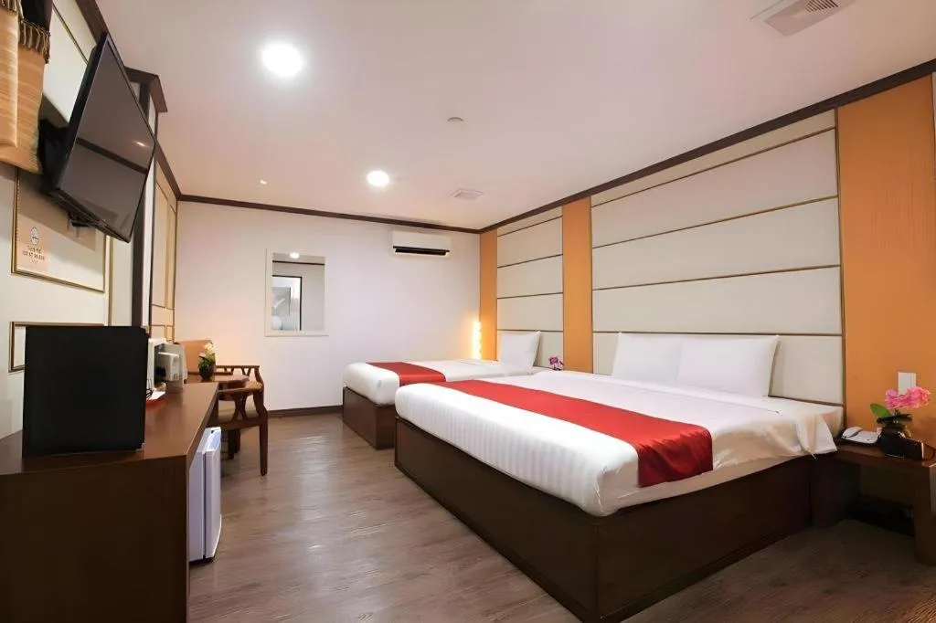 Bed in Horizon Hotel