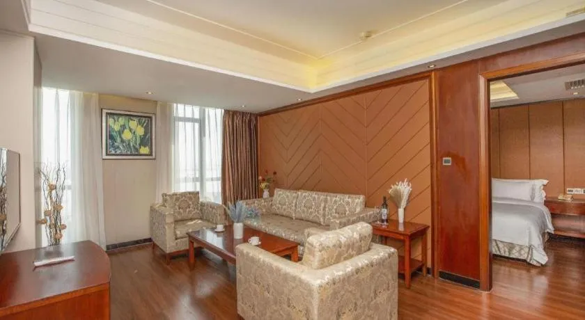 Bed in Auspicious Hotel