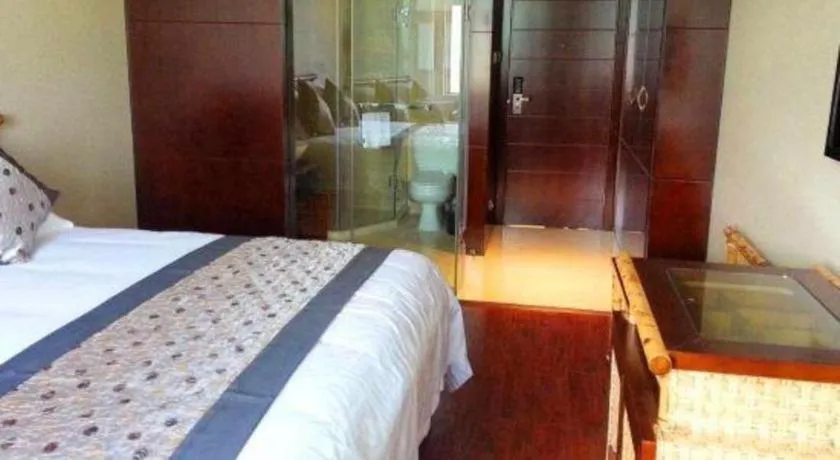 Bed in Fuzhou Chuanjie Hotspring and Golf Club Hotel