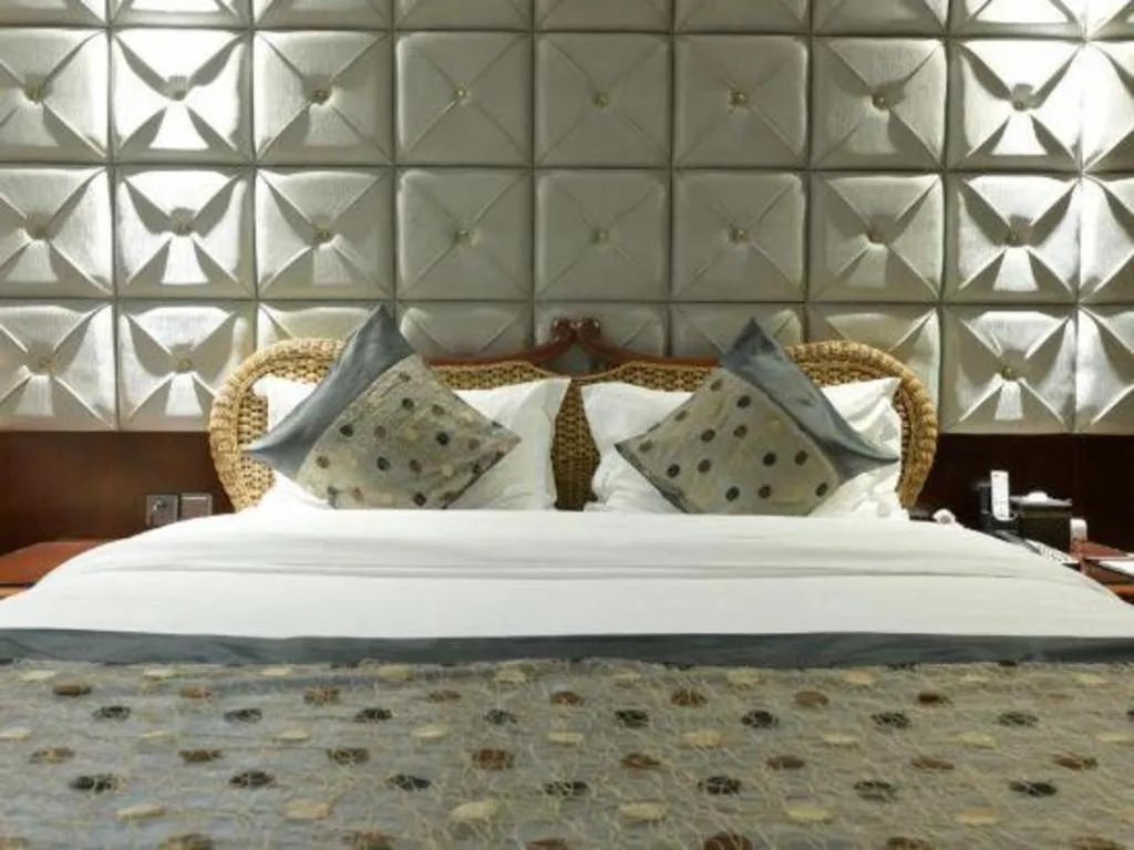 Bed in Fuzhou Chuanjie Hotspring and Golf Club Hotel