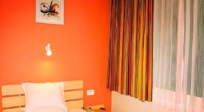 Bed in 7 Days Inn Jixian County Baowei Road