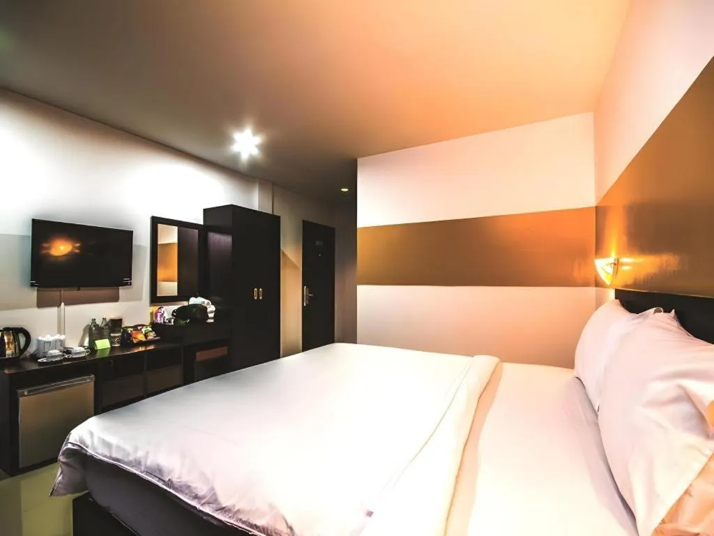 Bed in Mukdaview Hotel