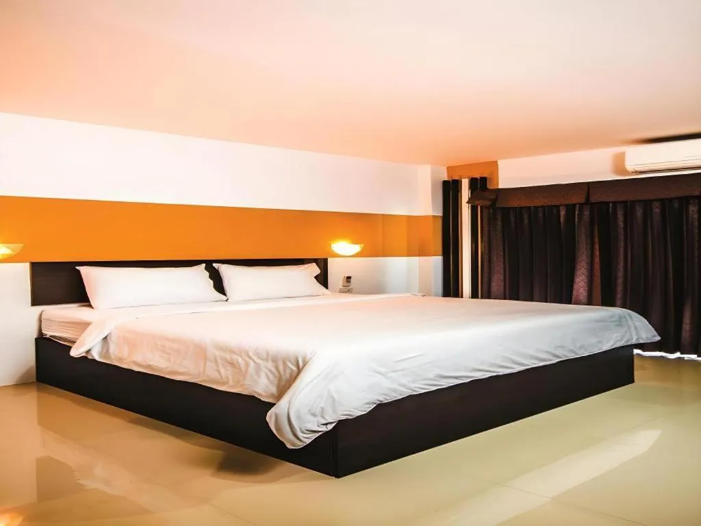 Bed in Mukdaview Hotel