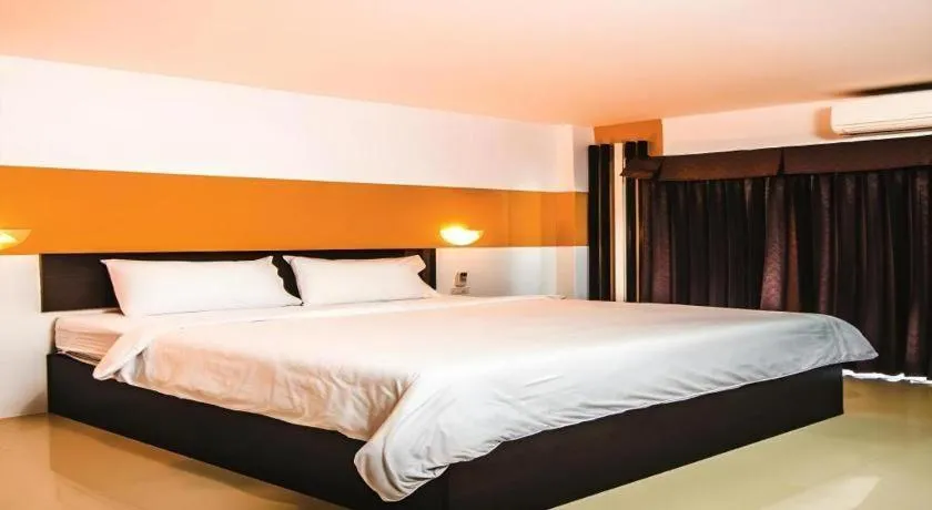 Bed in Mukdaview Hotel