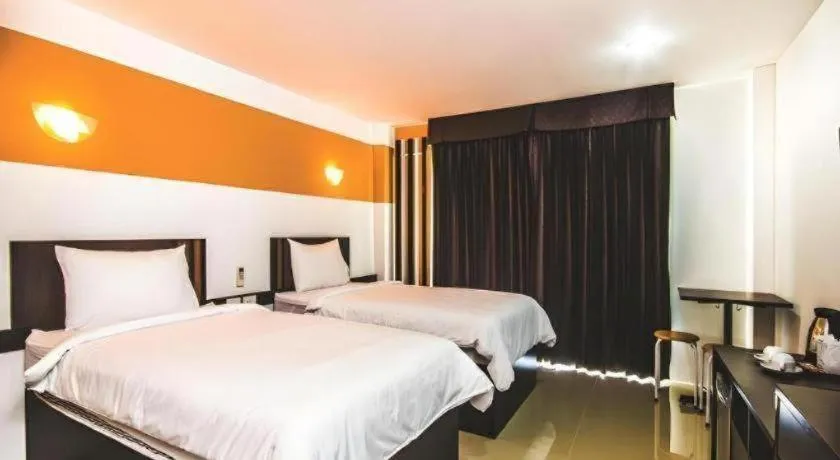 Bed in Mukdaview Hotel